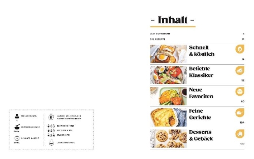 Buchcover und Innenansicht für das Buch: Cook it! Basics