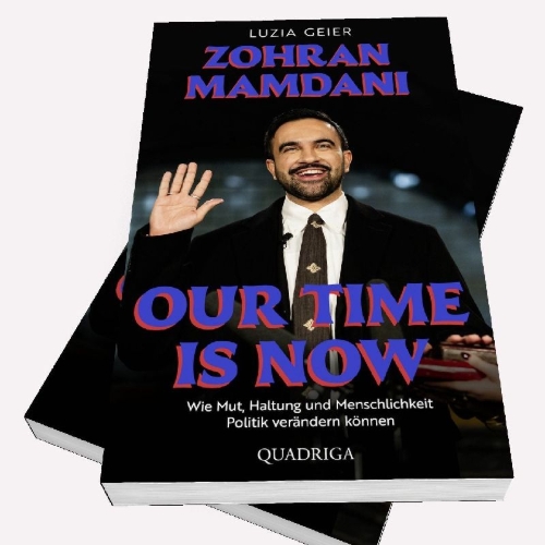 Buchcover und Innenansicht für das Buch: Our Time Is Now