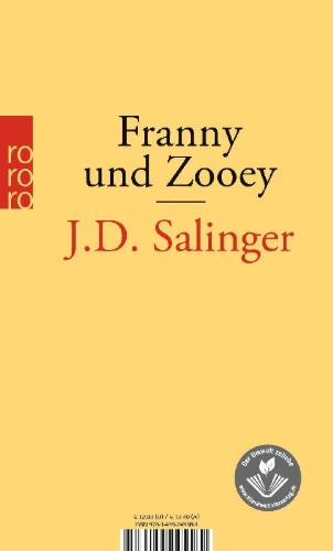 Buchcover und Innenansicht für das Buch: Fanny and Zooey