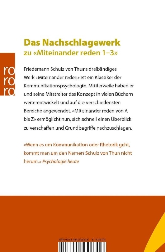 Buchcover und Innenansicht für das Buch: Miteinander reden von A bis Z