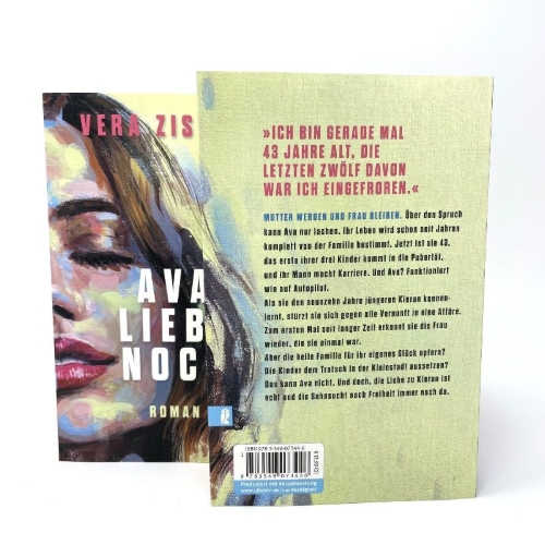 Buchcover und Innenansicht für das Buch: Ava liebt noch