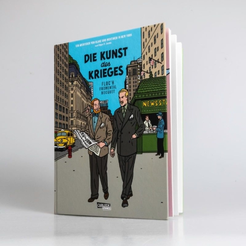 Buchcover und Innenansicht für das Buch: Un autre regard sur Blake & Mortimer - Tome 0. L'Art de la guerre