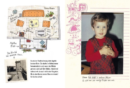 Buchcover und Innenansicht für das Buch: Agathe