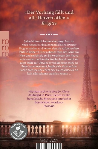 Buchcover und Innenansicht für das Buch: Eines Abends in Paris