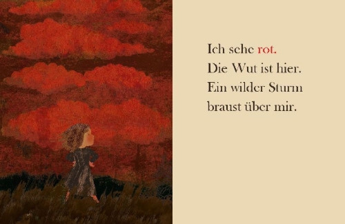 Buchcover und Innenansicht für das Buch: Wütend