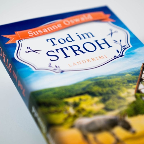 Buchcover und Innenansicht für das Buch: Tod im Stroh