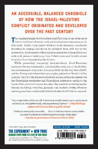 Buchcover und Innenansicht für das Buch: The Shortest History of Israel and Palestine