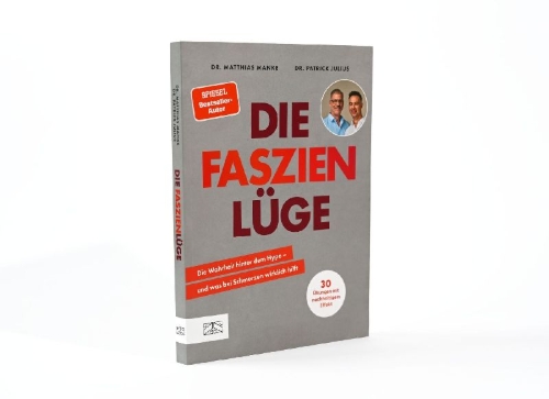 Buchcover und Innenansicht für das Buch: Die Faszienlüge