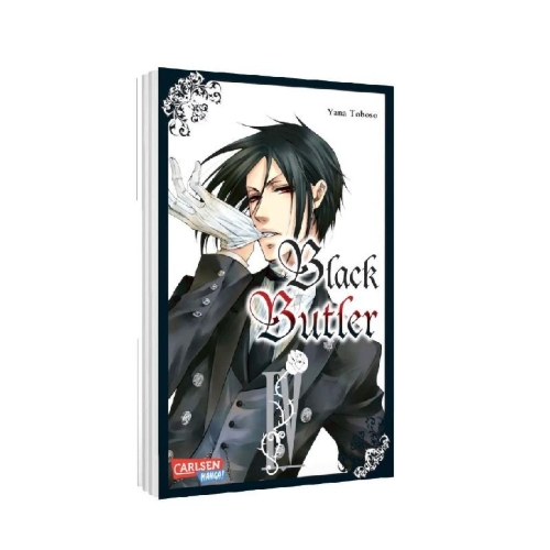Buchcover und Innenansicht für das Buch: Kuroshitsuji