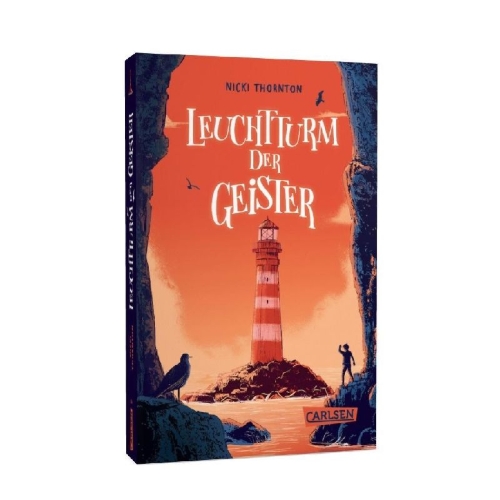 Buchcover und Innenansicht für das Buch: Bad Luck Lighthouse