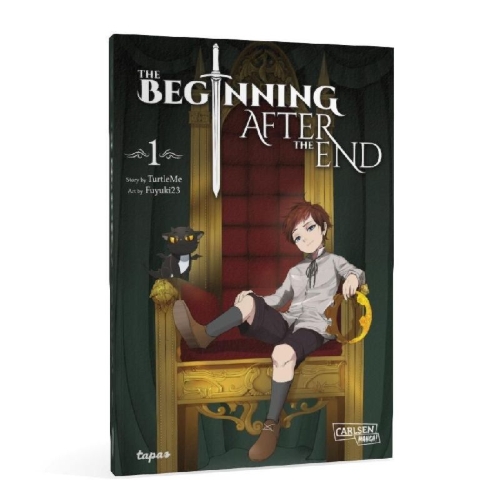 Buchcover und Innenansicht für das Buch: The Beginning after the End 1
