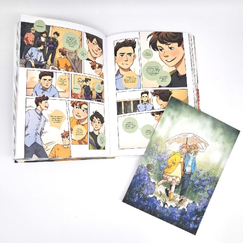 Buchcover und Innenansicht für das Buch: Grün & Gold - Liebe in allen Farben 3
