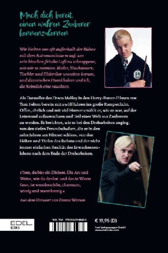 Buchcover und Innenansicht für das Buch: Beyond the Wand: The Magic and Mayhem of Growing up a Wizard