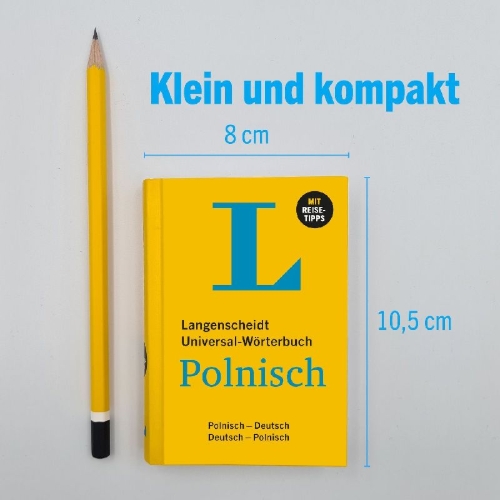 Buchcover und Innenansicht für das Buch: Langenscheidt Universal-Wörterbuch Polnisch
