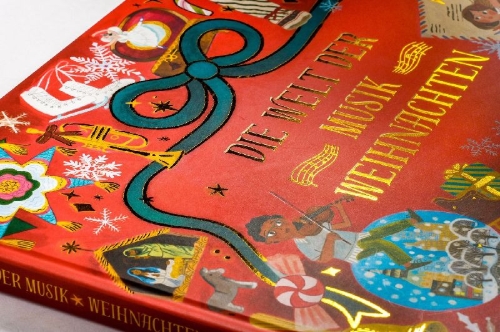 Buchcover und Innenansicht für das Buch: Die Welt der Musik: Weihnachten
