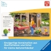 Buchcover und Innenansicht für das Buch: Lotta entdeckt die Welt: Auf dem Bauernhof