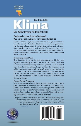 Buchcover und Innenansicht für das Buch: Klima - Der Weltuntergang findet nicht statt