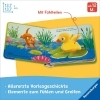 Buchcover und Innenansicht für das Buch: Mein liebstes Vorlese-Fühlbuch - Die kleine Katze