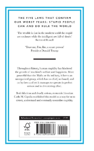 Buchcover und Innenansicht für das Buch: The Basic Laws of Human Stupidity