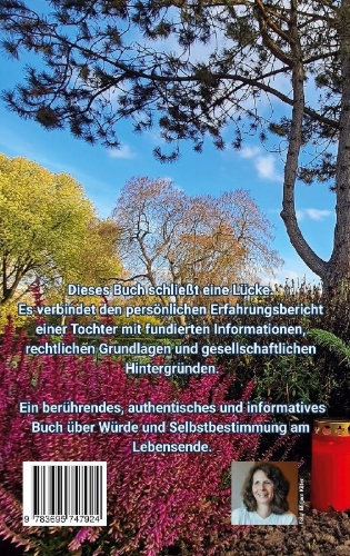 Buchcover und Innenansicht für das Buch: Dürfen die das? Der assistierte Suizid meiner Eltern
