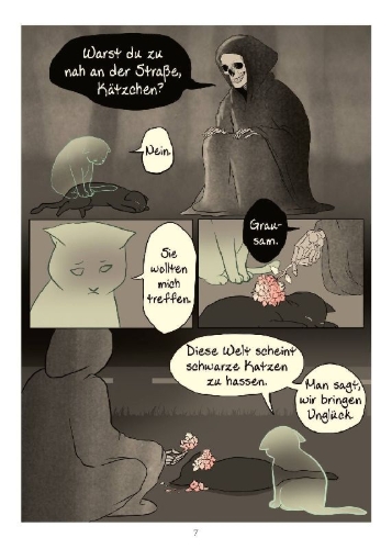 Buchcover und Innenansicht für das Buch: Loving Reaper