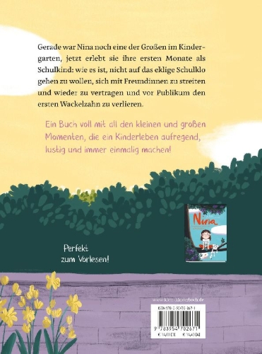 Buchcover und Innenansicht für das Buch: Nina - Endlich Schulkind!