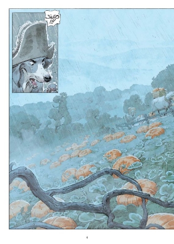 Buchcover und Innenansicht für das Buch: Schloss der Tiere. Band 3