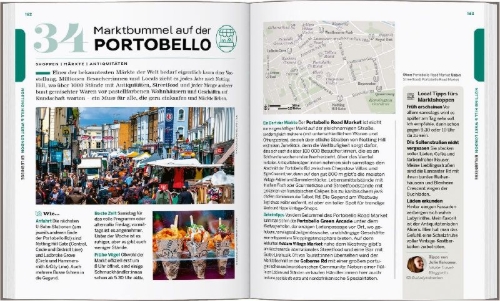 Buchcover und Innenansicht für das Buch: LONELY PLANET Reiseführer Entdecke London