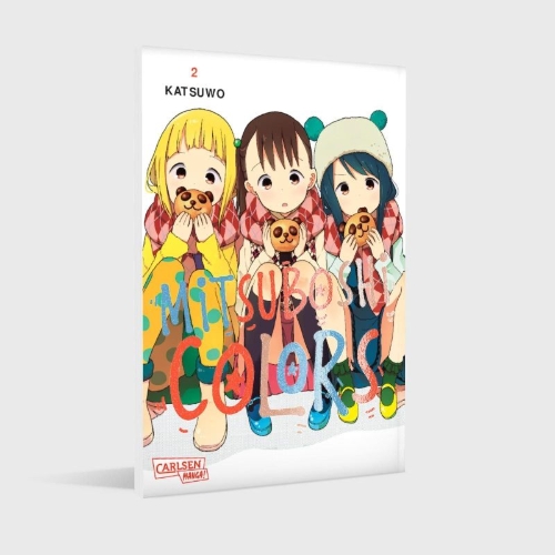 Buchcover und Innenansicht für das Buch: Mitsuboshi Colors