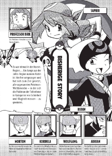 Buchcover und Innenansicht für das Buch: Pokémon - Die ersten Abenteuer