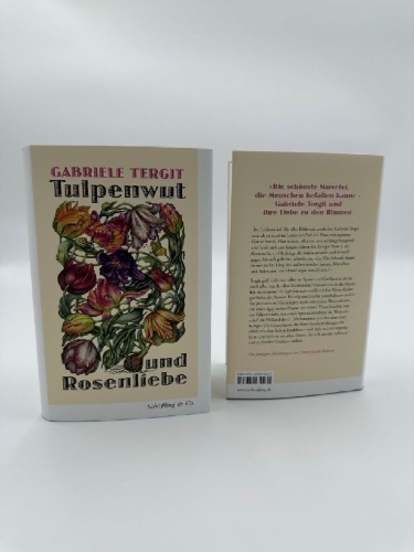 Buchcover und Innenansicht für das Buch: Tulpenwut und Rosenliebe