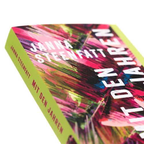 Buchcover und Innenansicht für das Buch: Mit den Jahren