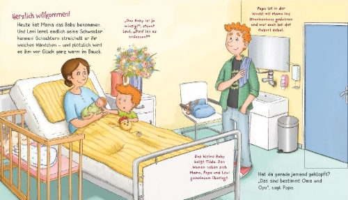 Buchcover und Innenansicht für das Buch: WAS IST WAS Meine Welt Band 9 Hallo Baby!