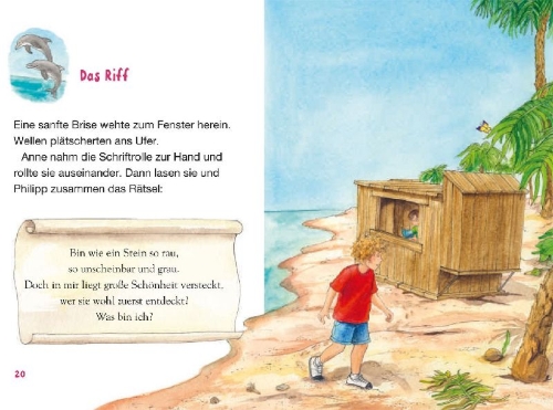 Buchcover und Innenansicht für das Buch: Das magische Baumhaus junior 9 - Das Geheimnis der Delfine