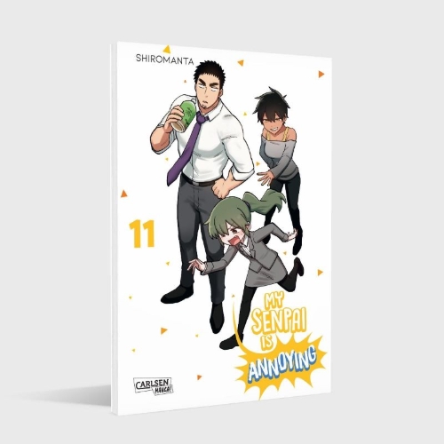 Buchcover und Innenansicht für das Buch: Senpai ga uzai kouhai no hanashi