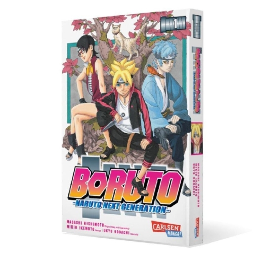Buchcover und Innenansicht für das Buch: Boruto: Naruto next Generations