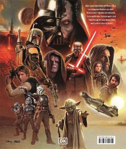 Buchcover und Innenansicht für das Buch: Star Wars(TM) Das ultimative Buch