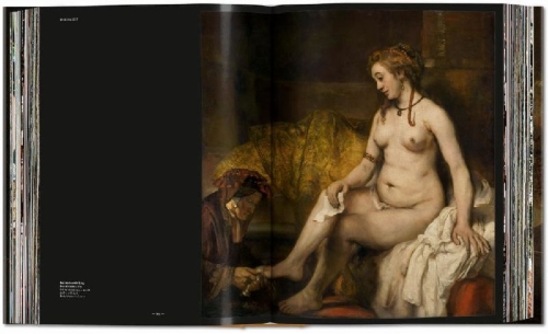 Buchcover und Innenansicht für das Buch: Rembrandt. Sämtliche Gemälde