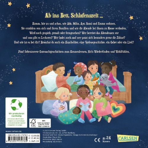 Buchcover und Innenansicht für das Buch: So schlafe ich! Und wie schläfst du?