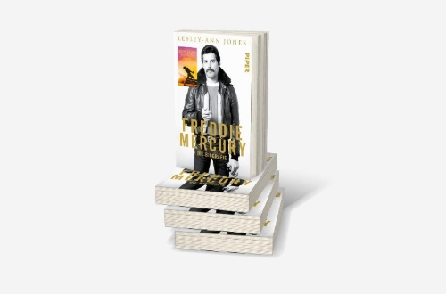 Buchcover und Innenansicht für das Buch: Freddie Mercury - The Definitive Biography