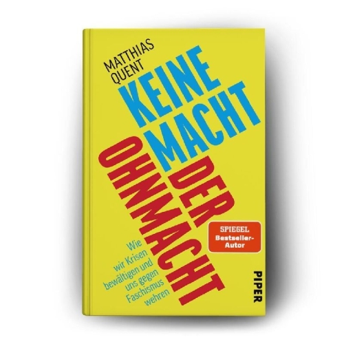 Buchcover und Innenansicht für das Buch: Keine Macht der Ohnmacht
