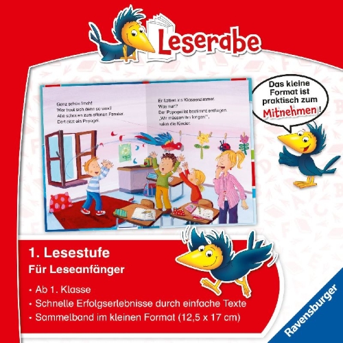 Buchcover und Innenansicht für das Buch: Leserabe Sonderausgaben - Erstlesegeschichten - Schulhof