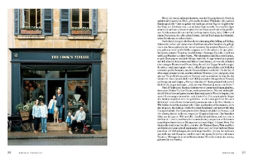 Buchcover und Innenansicht für das Buch: French at Heart: Recipes That Bring France Home