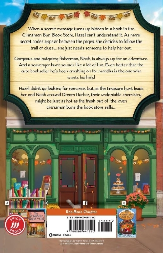 Buchcover und Innenansicht für das Buch: The Cinnamon Bun Book Store