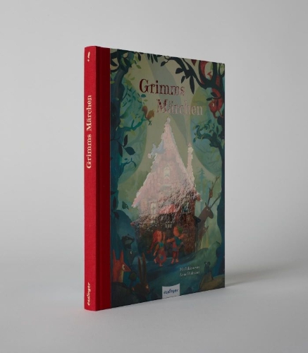 Buchcover und Innenansicht für das Buch: Grimms Märchen