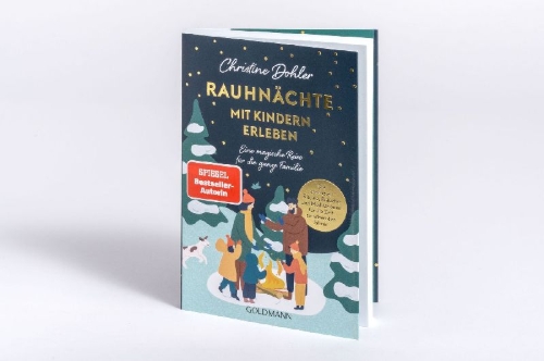 Buchcover und Innenansicht für das Buch: Rauhnächte mit Kindern erleben