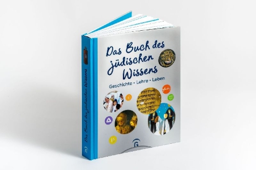 Buchcover und Innenansicht für das Buch: Das Buch des jüdischen Wissens