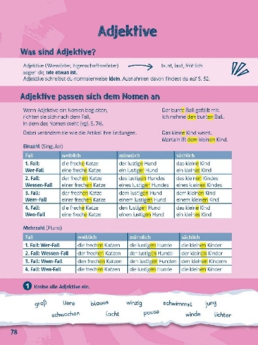 Buchcover und Innenansicht für das Buch: Deutsch ohne Drama 5. Klasse