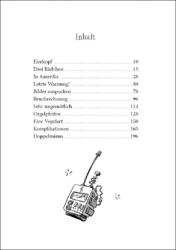 Buchcover und Innenansicht für das Buch: Luzifer junior (Band 10) - Die verrückte Zeitmaschine