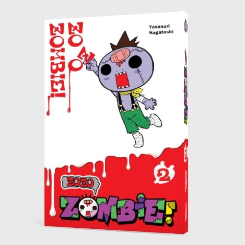 Buchcover und Innenansicht für das Buch: ZOZOZO ZOMBIE-KUN